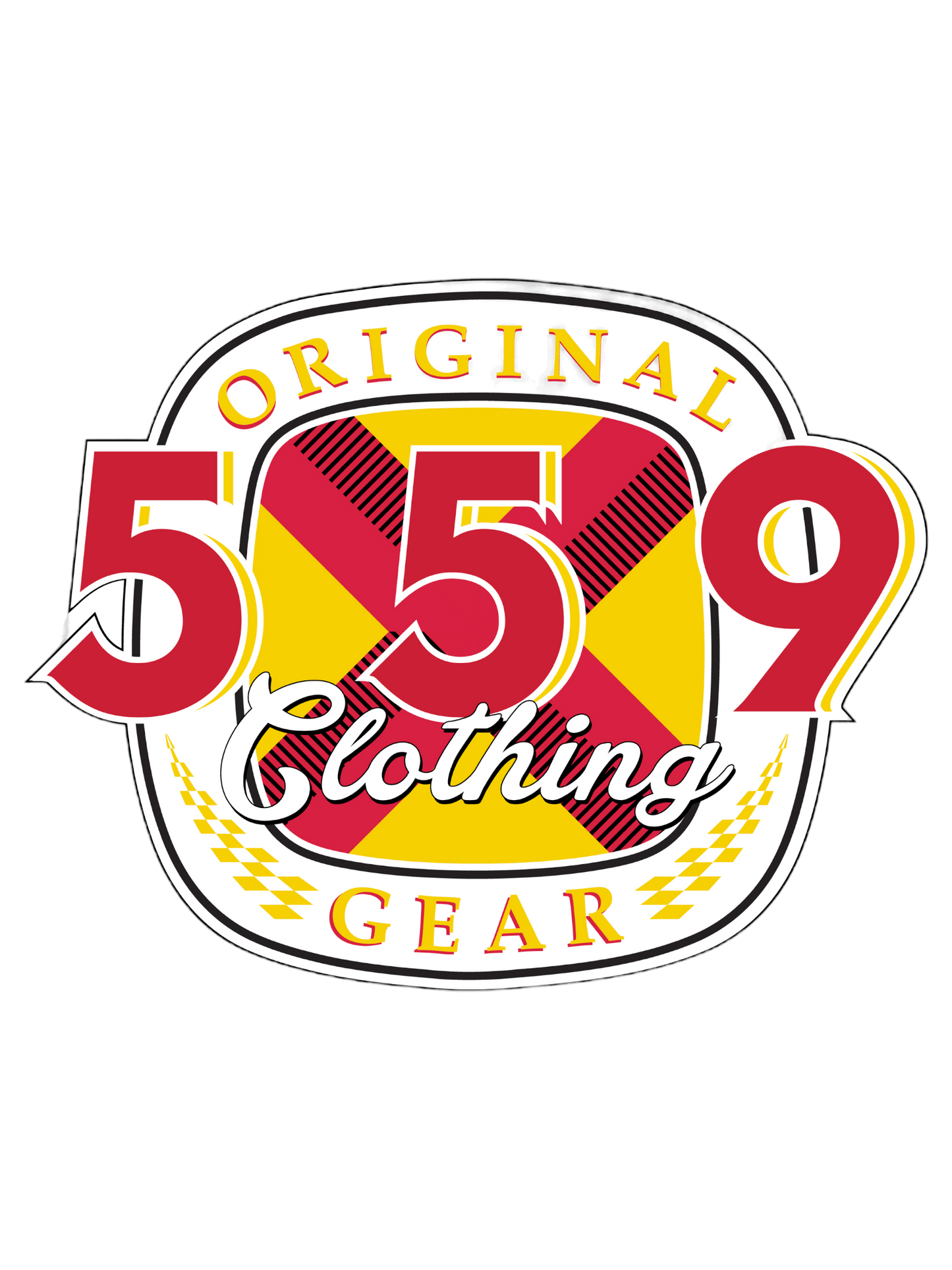 The original 559 clothing gear sticker.